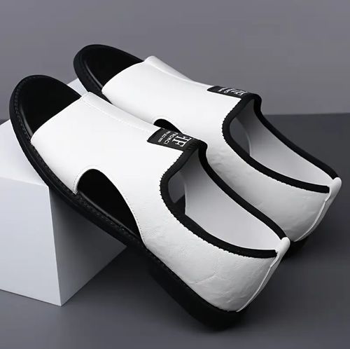 A Pair Of Summer Sandals, Trendy Open Toed Loafers, Beach Vacation
