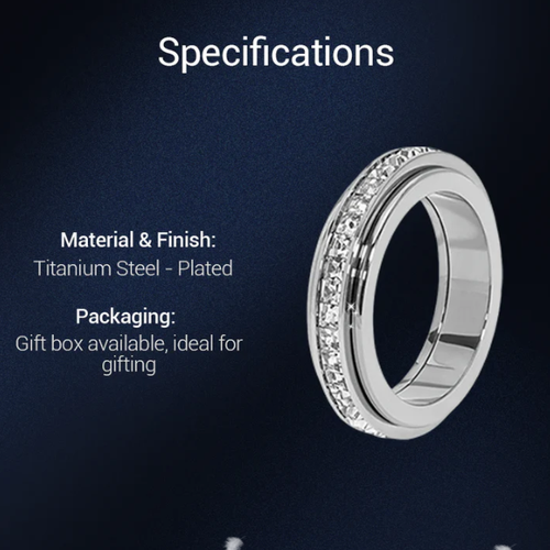 Turn your luck around with a spinning ring full of stars