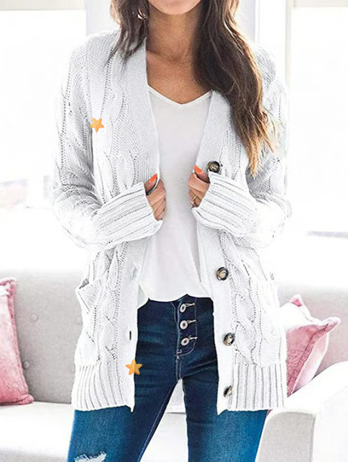 🔥 Women's Autumn Midi-Length Knit Sweater