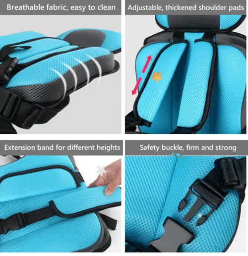 Auto Child Safety Seat Simple Car Portable Seat Belt