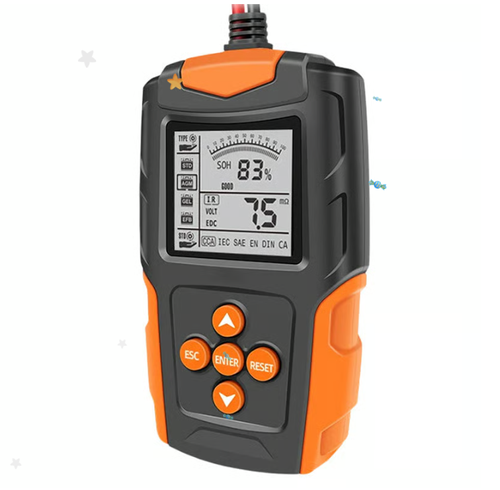12V 24V Car Battery Tester with CCA & IR