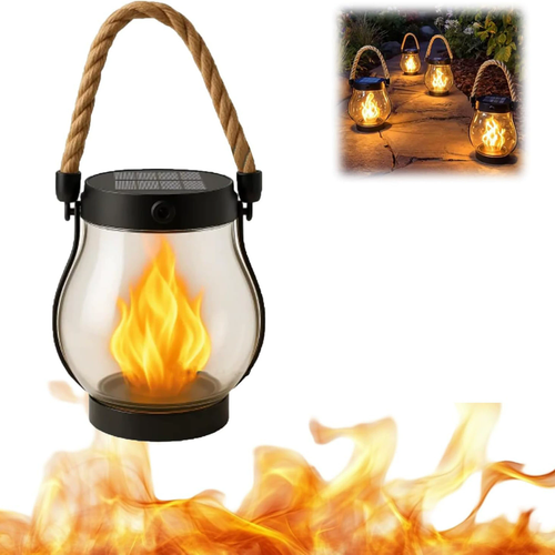 Flame Solar Lamp