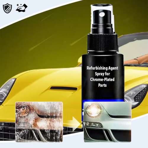 3pcs Refurbishing Agent Spray for Chrome-Plated Parts