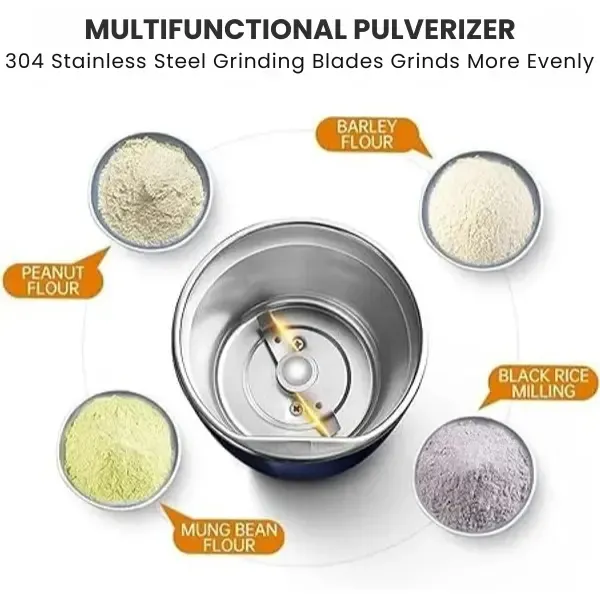 Portable, Multifunctional Electric Mini Grinder for Home Use