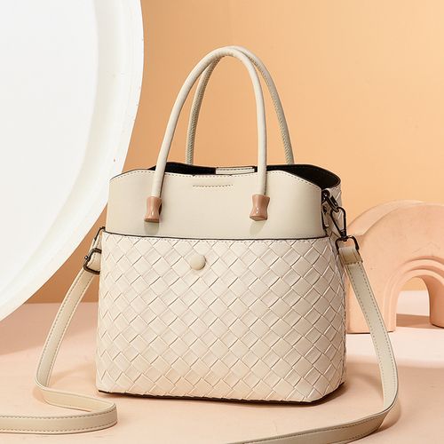 Women's Woven Soft Leather Bag