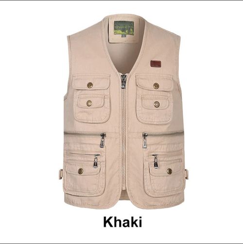 🔥New Hot Selling❤️‍🔥 Men's Outdoor Fishing Vest with Pockets