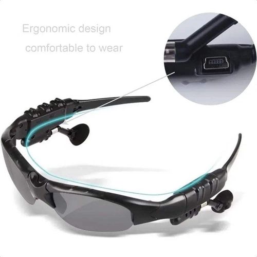 Smart Glasses Bone Conduction Earpods Bluetooth Headphones HD Calling Music Blue Light Block Sports Driving Sunglasses 2026 New