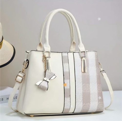 Elegant Patchwork Bag - Multi-Layer Design