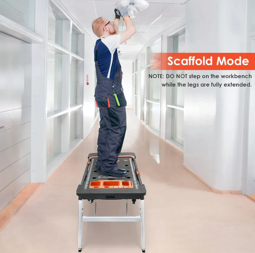 🔥7-in-1 Rolling ✨Work Stool with Storage