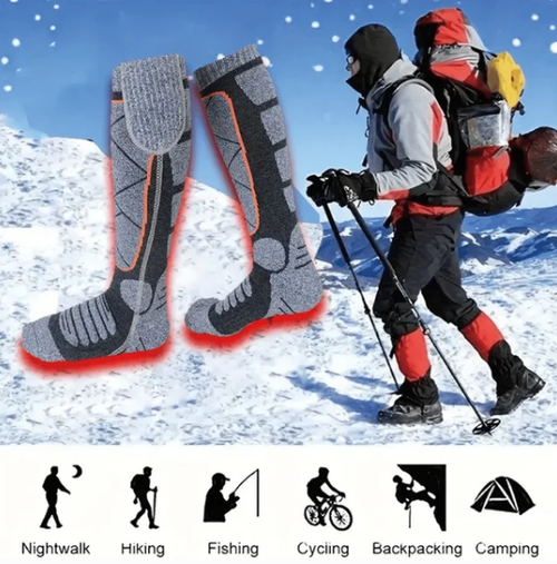 Rechargeable Heated Socks for Men & Women