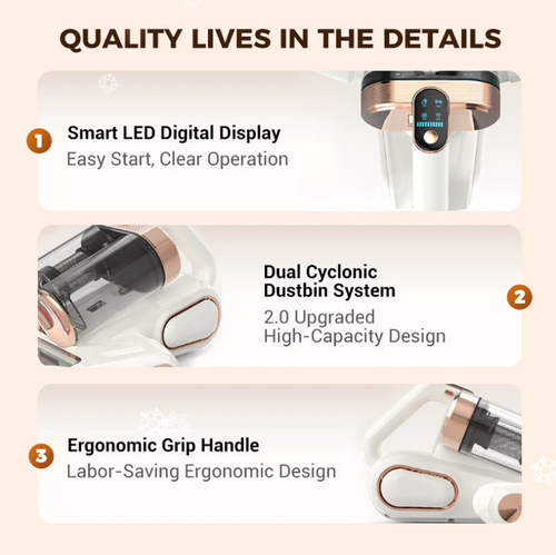 ✨Mattress Vacuum Cleaner for Dust Mites Removal