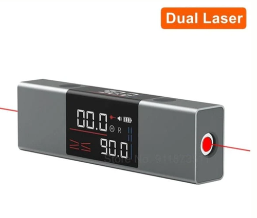 ⏳2 in1 Laser Angle Ruler Protractor