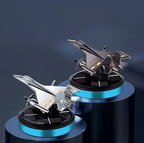 ✈️Mini Jet Solar Diffuser – Aromatherapy Car Decor🚗