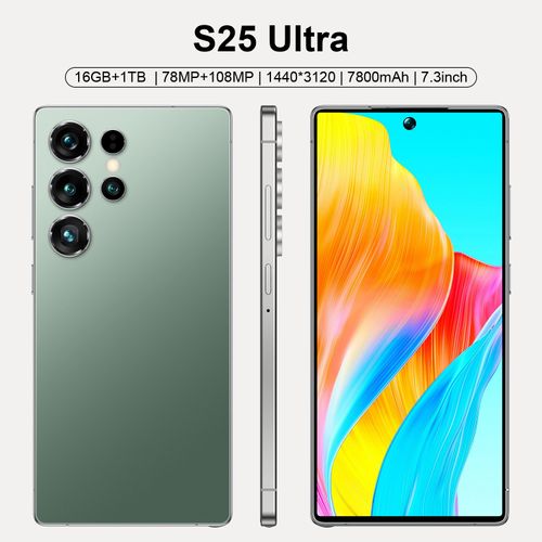 Real High Quality Global S25 Ultra Dual SIM Android 15 5G Mobile Phone Large 22+1TB Dual SIM Big Battery Long Standby Telephone