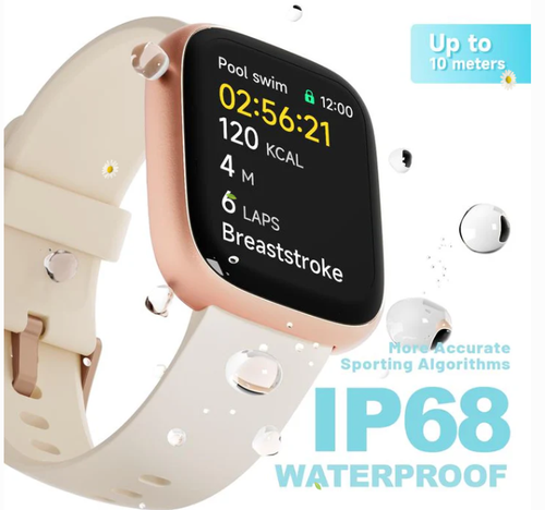 Smart Watch for Women Men Fitness Tracker with AnswerMake Calls Fitness Watch with Sleep Tracker100 SportsIP68 Waterproof Pedometer