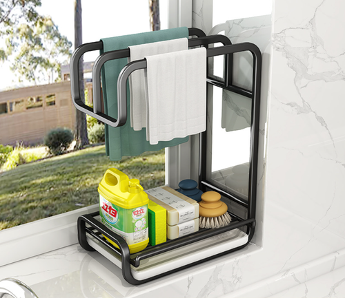🎉Kitchen Rag Organizer and Drying Rack