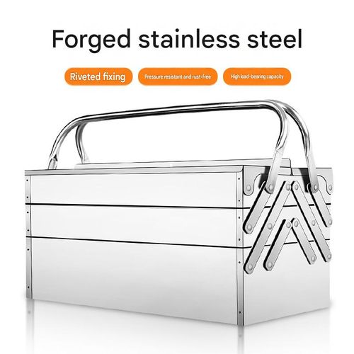 Stainless steel toolbox