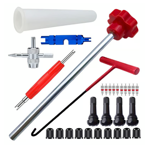 🚗 Quick Change Tire Valve Tool Kit（23-piece set）