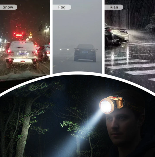 💡 Rechargeable Headlamp Pro: Hands-Free Brightness for Total Freedom! 🚀