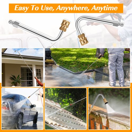 4000 PSI Telescopic Pressure Washer ✨ 3-in-1 Cleaning for the Whole House – No Ladder Required!