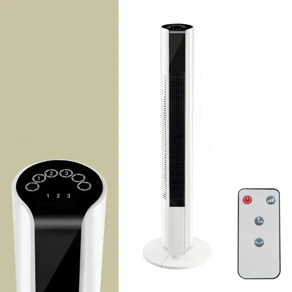 Smart Silent Tower Fan for Bedroom