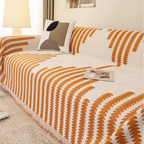 Stylish and comfortable chenille  sofa cover, scratch-resistant and easy to care for