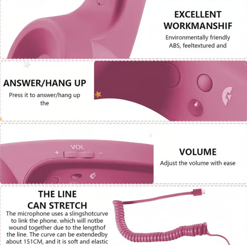 Retro Phone Handset