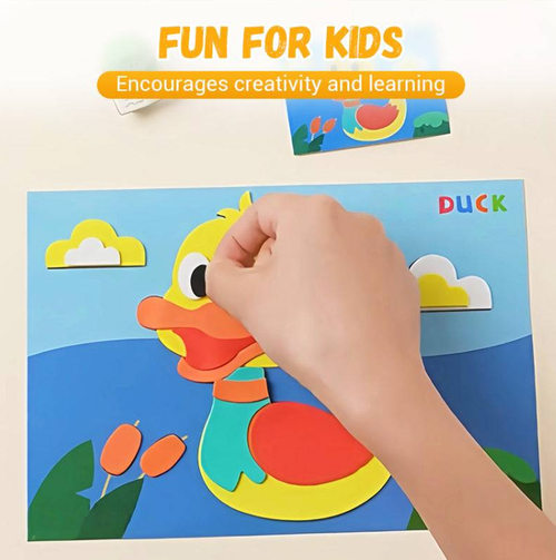 Children's DIY 3D EVA Sticker Craft