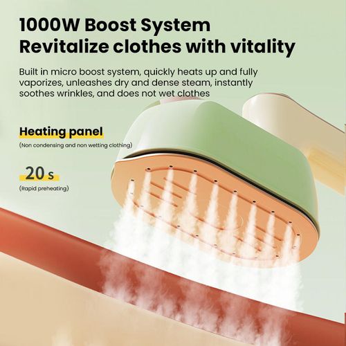 Household Portable Rotatable Travel Handheld Steam Iron Foldable Professional Cloth Mini Electric Steam Iron