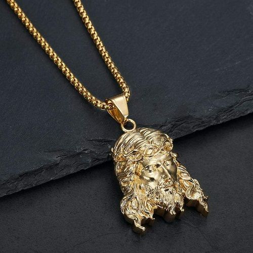 Holy Family Portrait Pendant Necklace