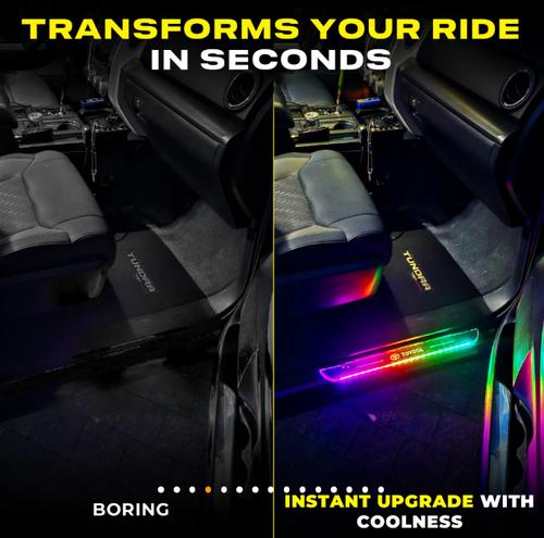 LED Car Door Sill Ambient Lights