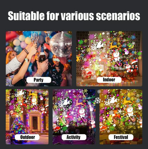 LED Christmas Projection Lamp