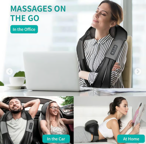 Neck Shoulder Back Massager with Heat