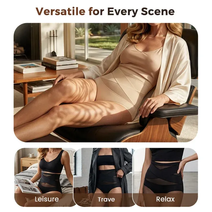 ✨Women's High-Waisted Tummy Control Underwear（2 items）