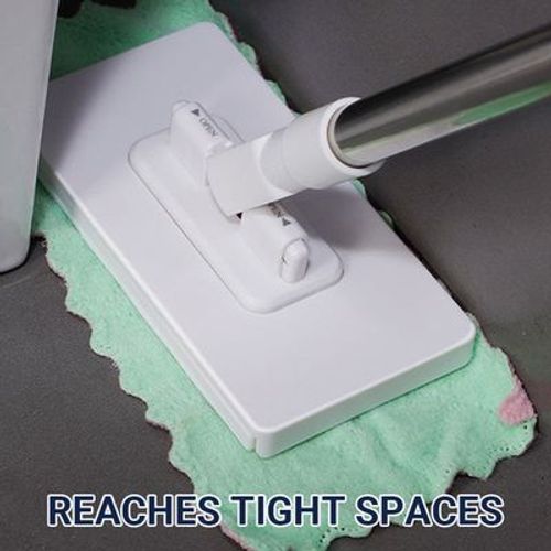 Disposable Dust Mop with 10 Reusable Cloths