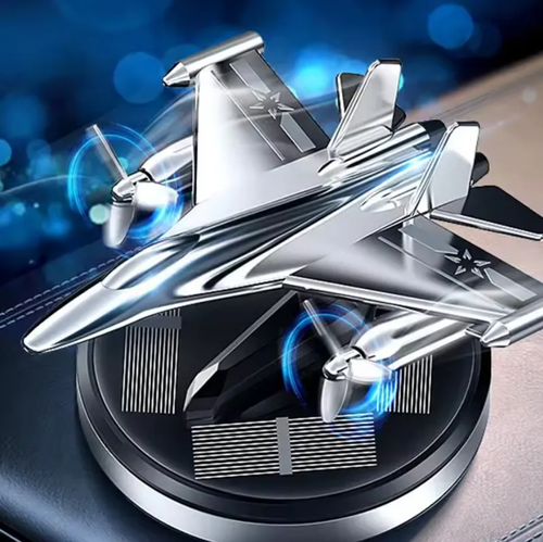 ✈️Mini Jet Solar Diffuser – Aromatherapy Car Decor🚗