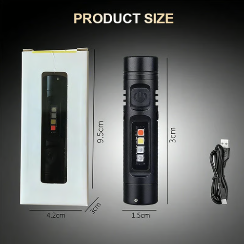 🏆💥Multi-Functional Aluminum Alloy Mini Flashlight