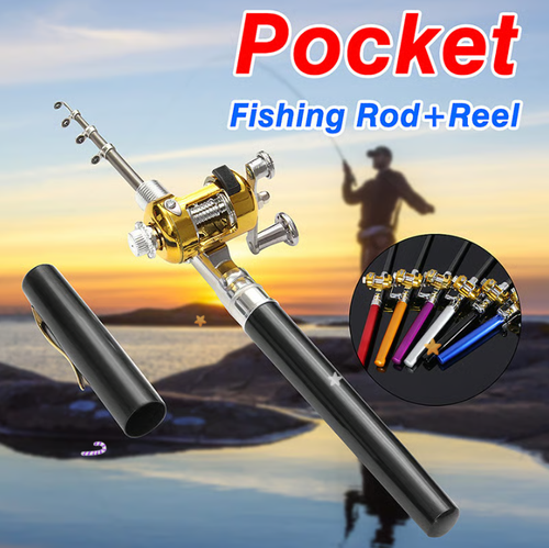 🔥Pocket Size Fishing Rod