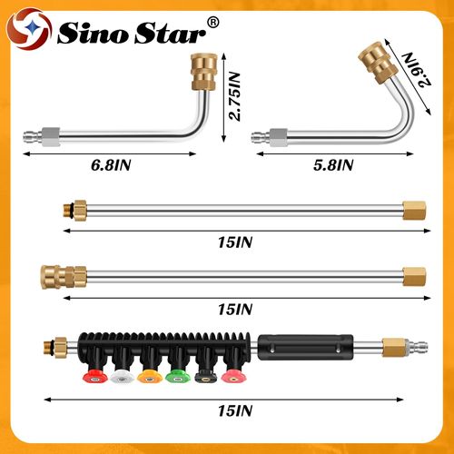 4000 PSI Telescopic Pressure Washer ✨ 3-in-1 Cleaning for the Whole House – No Ladder Required!