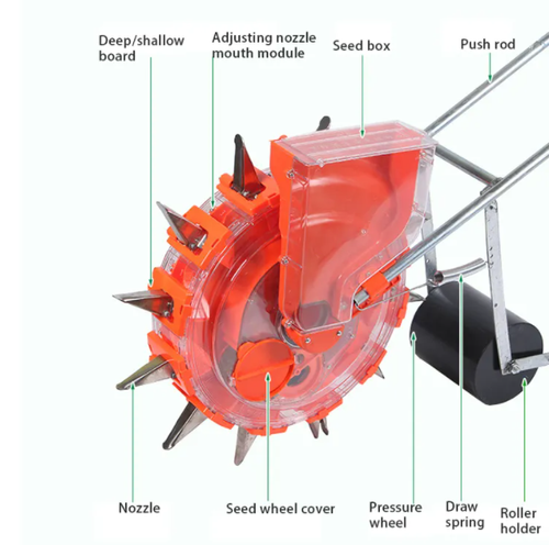 Multifunctional corn, soybean, peanut and cotton planter