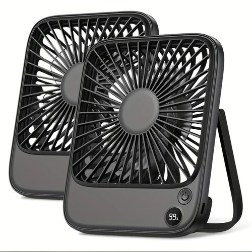 5000mAhUltra-quiet mini portable foldable fan