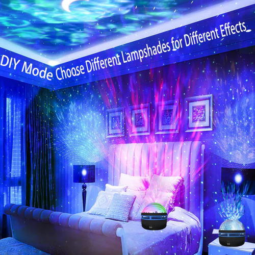 💥Northern Lights and Ocean Wave Projector