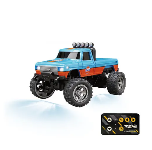🔥Mini RC Monster Truck, 1- 64 Scale Alloy RC Big Wheel Truck