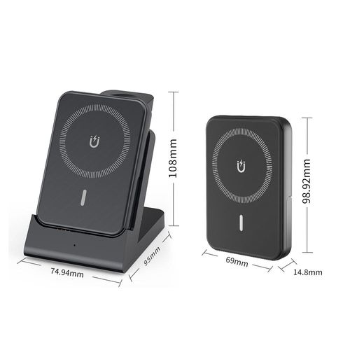 3-in-1 Foldable Magnetic Charging Stand for Everyday Devices