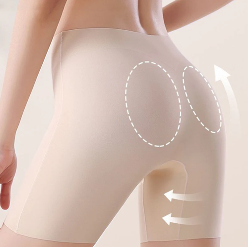 2pcs🏆 High-waisted women's silk satin underwear with tummy control and hip-lifting effect 👑🌿