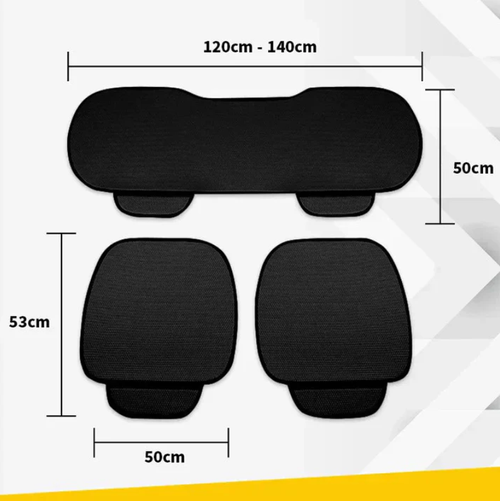 Breathable and non-slip cotton car seat covers