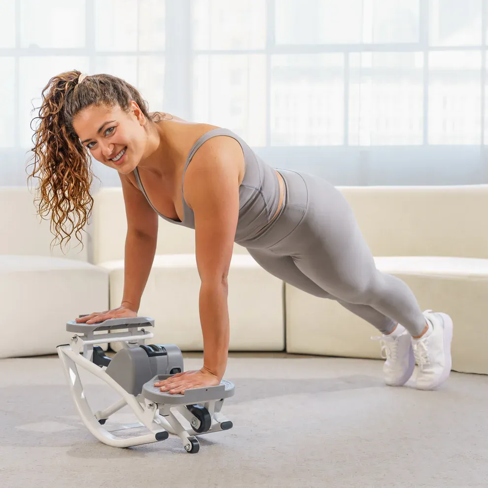 Multifunctional Hydraulic-Air Left-Right Swing Home Fitness Machine