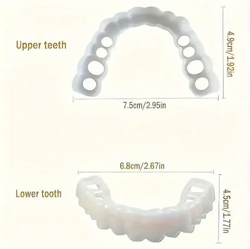 ComfortFlex White Dentures with Veneers