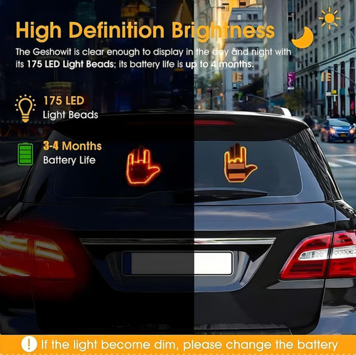 Almost Gone💥-✨Car gesture light😂