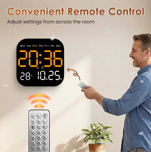 Multifunctional Digital Alarm Clock for Home & Office